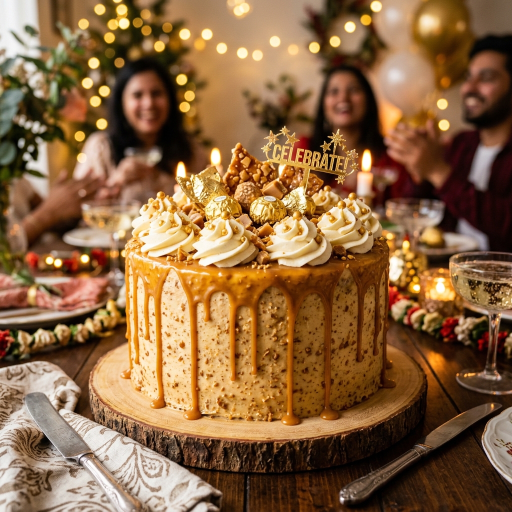 Teacher’s Blessing Butterscotch Bento Cake