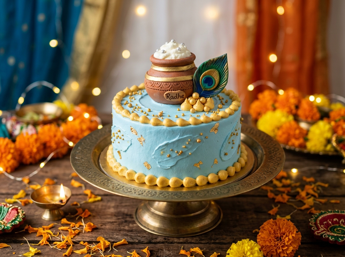 Little Kanha Vanilla Bento Cake